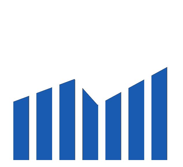 Field Services Icon Graph Bars