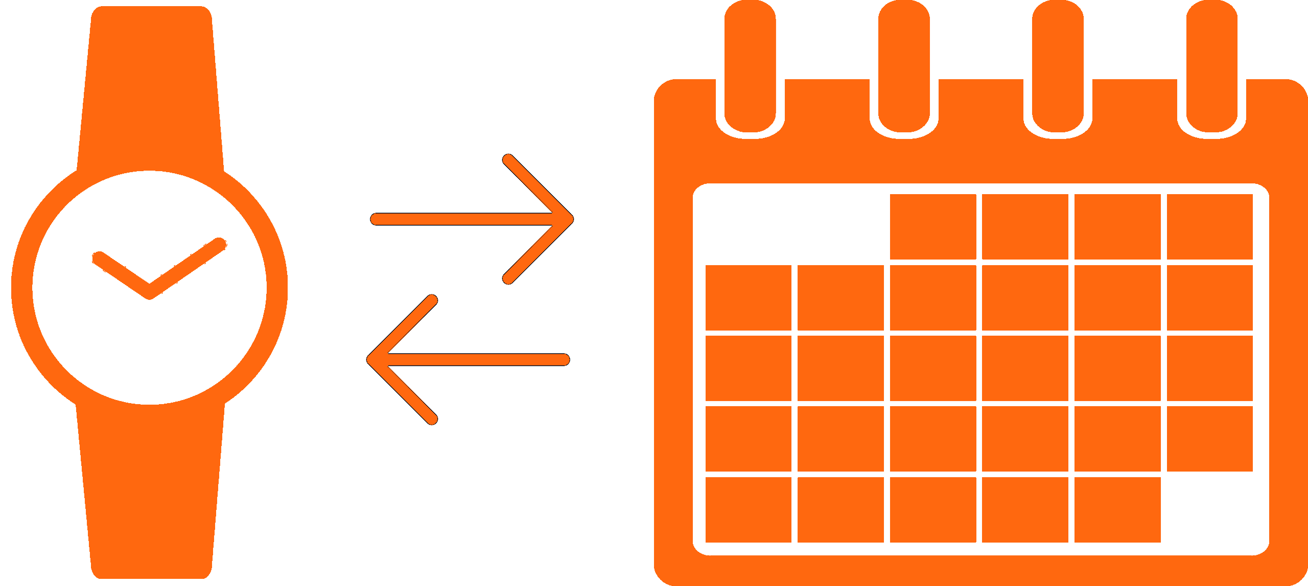 Field Services Icon Minutes To Months